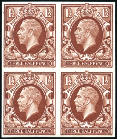 Stamp of Great Britain » King George V WITHDRAWN