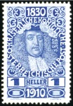Stamp of Austria » 1890-1918 Issues  1910 Birthday Issue 1h to 35h, 76 colour proofs of