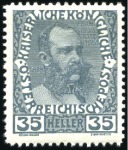 Stamp of Austria » 1890-1918 Issues  1908-13 Definitives 1h to 35h in group of over 40 