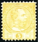 Stamp of Austria » 1867 Issue 1876ca. Essays for planned 1867 succession issue: 