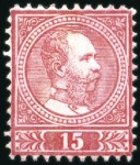 Stamp of Austria » 1867 Issue 1876ca. Essays for planned 1867 succession issue: 
