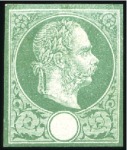 Stamp of Austria » 1867 Issue 1876ca. Essays for planned 1867 succession issue: 