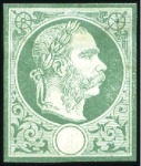 Stamp of Austria » 1867 Issue 1876ca. Essays for planned 1867 succession issue: 