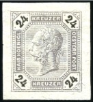 Stamp of Austria » 1890-1918 Issues  1890-1891 Beautiful selection of 52 imperforate co