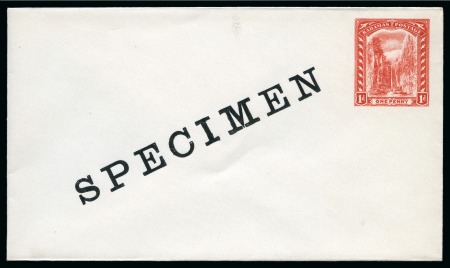 Stamp of Bahamas 1883-1952 Postal Stationery: Collection of the UPU unused stationery incl. SPECIMENS