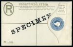 Stamp of South Africa » Natal 1884-1909 Postal Stationery: Collection of the UPU unused stationery incl. SPECIMENS