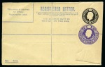 Stamp of Great Britain » Postal Stationery 1884-1964 Postal Stationery: Collection of the UPU unused stationery incl. SPECIMENS