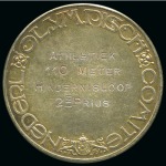 Stamp of Olympics » Non-Olympic and Anti-Olympic Championships 1916 Dutch National Games in Amsterdam: Silver medal & commemorative medal