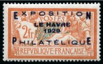 Stamp of France » Collections 1900-1957, Stock principalement neuf avec de nombreuses