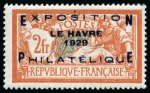 Stamp of France » Collections 1900-1957, Stock principalement neuf avec de nombreuses