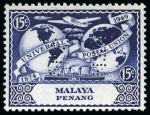Stamp of Malaysia » Malaysian States Collections and Lots 1937-51, KGVI complete basic mint collection