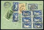 Stamp of Olympics » 1924 Paris » Covers and Cancellations 1924 Paris collection of cancels and Olympic frankings