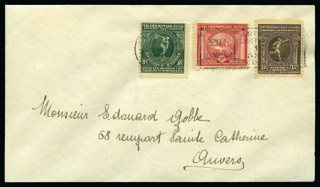 Stamp of Olympics » 1920 Antwerp 1920 Antwerp specialised collection of Olympic slogan cancels, postcards, etc.