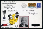 Stamp of Thematics » Sport and Games » Football FIFA: Collection written up on 27 pages incl. items signed by FIFA Presidents Jules Rimet, Stanley Rous and Sepp Blatter