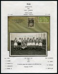 Stamp of Thematics » Sport and Games » Football 1934 WORLD CUP: Collection written up in an album with World Cup frankings, postcards, autographs, etc.