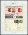 Stamp of Thematics » Sport and Games » Football 1934 WORLD CUP: Collection written up in an album with World Cup frankings, postcards, autographs, etc.