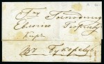 Stamp of Romania » Postal History » Disinfected Mail Bucharest : 1849 (April 13) Cover from Kalofer (today Bulgaria) to Bucharest