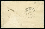 Stamp of Romania » 1872-79 Prince Carol I - Perforated 1878 cover bearing 1876 issue 10 Bani