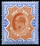 Stamp of India » Collections, Lots etc. 1854-1943 Old-time collection on thirteen large hand-drawn