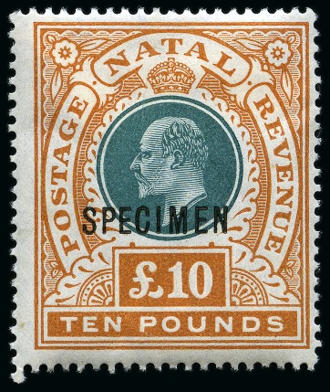 Stamp of South Africa » Natal 1857-1909 Old-time collection on three large hand-drawn