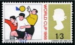 Stamp of Thematics » Sport and Games » Football 1966 WORLD CUP: Collection of the GB World Cup stamps incl. publicity photo and varieties