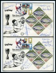 Stamp of Thematics » Sport and Games » Football 1966 WORLD CUP: Fantastic collection of stamps, covers, autographs and memorabilia in 3 albums