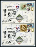 Stamp of Thematics » Sport and Games » Football 1966 WORLD CUP: Collection of signed covers (mostly complete squads) incl. Brazil, Chile, France, Hungary, Portugal, etc.