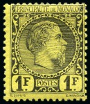 Stamp of Colonies françaises » Monaco 1885-1959, Solide collection de Monaco en 4 albums