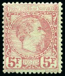 Stamp of Colonies françaises » Monaco 1885-1959, Solide collection de Monaco en 4 albums