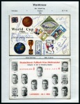 Stamp of Thematics » Sport and Games » Football 1966 WORLD CUP: Collection of West Germany with autographs