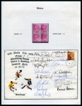 Stamp of Thematics » Sport and Games » Football 1978 WORLD CUP: Collection written up in 2 albums incl. autographs, stamps, covers, postcards, publicity, etc.