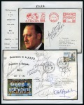 Stamp of Thematics » Sport and Games » Football 1990-2012 WORLD CUPS: Collection written up in 8 albums incl. autographs, stamps, covers, postcards, publicity, etc.,