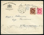 Stamp of Saudi Arabia » Official Mail 1922-26 Official Mail: 1922 official cover from Mecca and 1926 diplomatic mail from the Dutch Consulate in Jeddah
