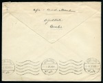 Stamp of Saudi Arabia » Official Mail 1922-26 Official Mail: 1922 official cover from Mecca and 1926 diplomatic mail from the Dutch Consulate in Jeddah