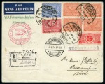 Stamp of Saudi Arabia » 1934 Kingdom Issues to date 1934 Zeppelin Flight to Brazil: Registered cover from Mecca