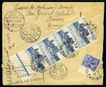 Stamp of Saudi Arabia » Incoming Mail  1936 Incoming mail from Tunisia: Taxed airmail cover