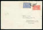 Stamp of Saudi Arabia » 1934 Kingdom Issues to date 1938 Re-sealed by customs: Cover with 3g. and Hospital Tax 1/8g. from Jeddah