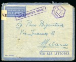 Stamp of Saudi Arabia » 1934 Kingdom Issues to date 1942 Airmail cover from an Italian internee in Jeddah