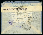 Stamp of Saudi Arabia » 1934 Kingdom Issues to date 1942 Airmail cover from an Italian internee in Jeddah
