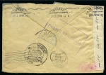 Stamp of Saudi Arabia » 1934 Kingdom Issues to date 1944 Mail via Kuwait: Commercial cover from Mecca (21.4)