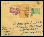 Stamp of Saudi Arabia » 1934 Kingdom Issues to date 1945-47 Destination mail: Airmail cover from Jeddah