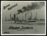 Stamp of Saudi Arabia » 1934 Kingdom Issues to date 1948 Christmas Card to Italy: Photo of oil refinery with printed greetings in Italian from "Arabia Saudita"
