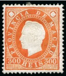 Stamp of Portuguese Colonies » Macao 1884-2002, Mint and used collection housed in two albums,