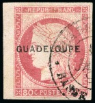 Stamp of Colonies françaises » Guadeloupe 1890-1947, GUADELOUPE ET MARTINIQUE: Collection de