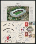 Stamp of Thematics » Sport and Games » Football EUROPEAN CUP: 1954-2012, Collection written up in 7 albums incl. memorabilia, publicity, picture postcards, autographs, covers and stamps