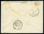 Stamp of Cyprus » British Post Offices 1878 Envelope franked GB QV 2 1/2d rose pl.10 (unoverprinted) to Malta