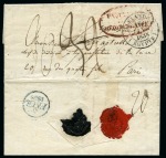 Stamp of Saudi Arabia » Egyptian Post Office in Jeddah 1865 to 1881 1837-1881 Pre-stamp covers and the Egyptian Post Office in Jeddah