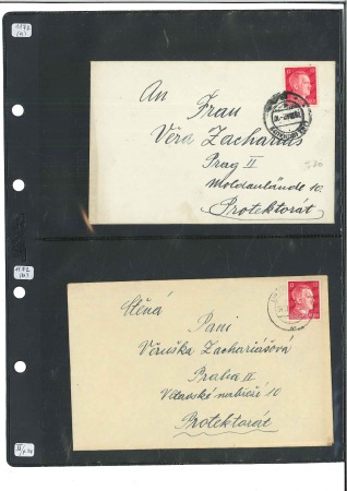 Stamp of Israel » Israel: The Holocaust - Concentration Camps LINZ (Donau): Selection of 14 covers & cards, show