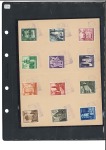 Stamp of Israel » Israel: The Holocaust - Ghettos KRAKAU: Selection of 16 covers, cards & fragments,