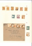 Stamp of Israel » Israel - Forerunners - Palestine British Mandate 1915-50, Cancellation collection in album, with st